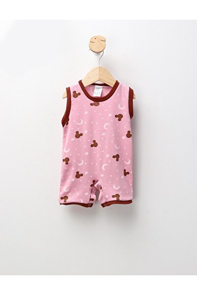 MiniKids Salopeta Night Miky M-S model cu roz