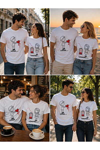 NUATEX T-SHIRT ΒΑΣΙΚΟΥ ΣΧΕΔΙΟΥ "DEAR COMBINATION" (2 τεμάχια αποστέλλονται, ε...