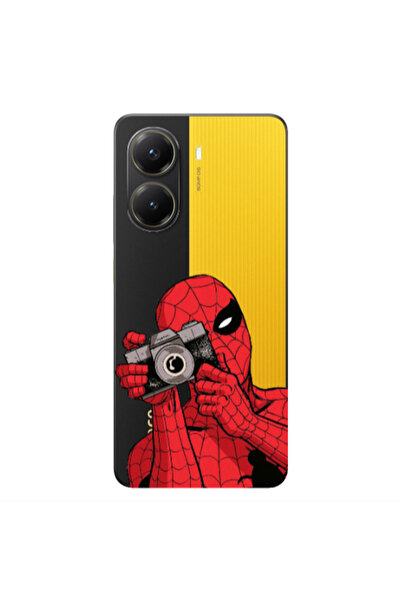 Other Xiaomi Poco X7 Pro Spiderman take picture Transparent Silicone TPU Θήκη