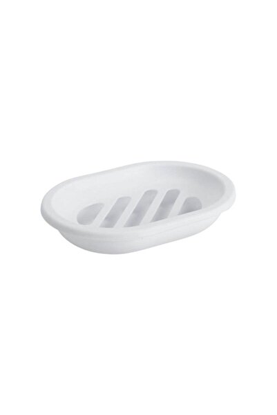 Tradesor Σαπουνοθήκες μπάνιου πλαστικές - Σετ 9pcs - White - 21544