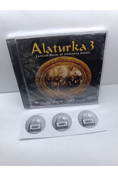 CD Meyhane şarkıları alaturka 3 albüm