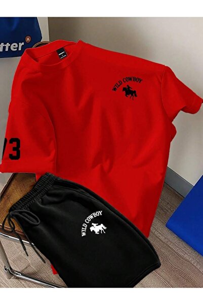 ship master Summer Collection New Arrival T-Shirt & Shorts Set Printed Patter...