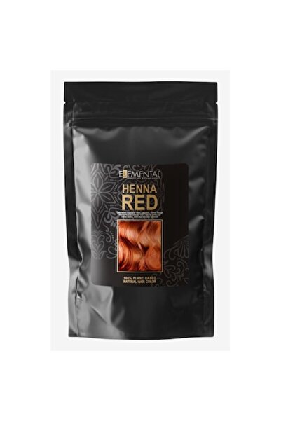 Ellemental Vopsea de păr, Henna Roșcată, 100g, fortifiantă