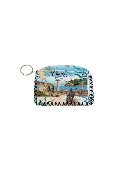 Tradesor Πορτοφόλι Souvenir μπρελόκ - Σετ 10pcs - PVC - Chalkidiki - 14*9cm -...