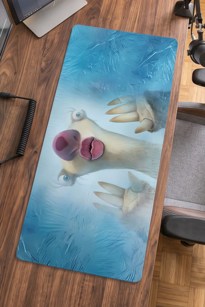 Milura Buz Devri 40x90 ProControl Mouse Pad Gaming Mousepad Kaymaz Taban Büyü...
