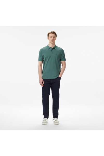 Nautica Erkek Lacivert Tapered Denim Pantolon