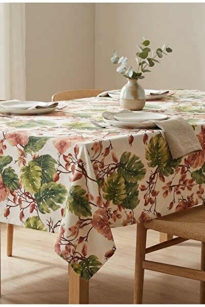 kesenegore Duck Fabric Liquid-Proof Stain-Resistant Tablecloth