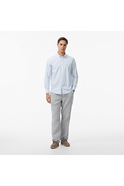 Nautica Erkek Gri Regular Fit Pantolon