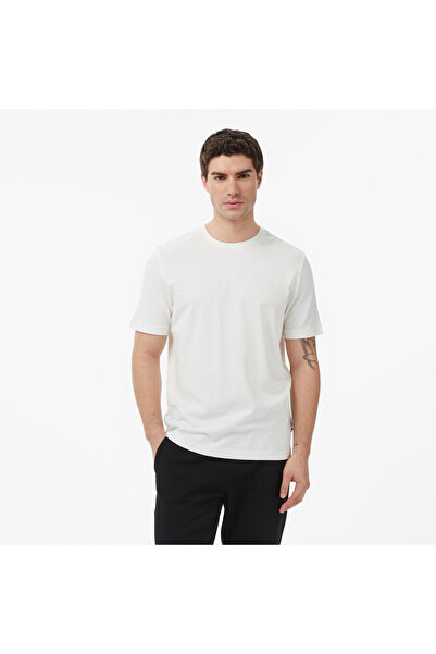 Nautica Erkek Krem Regular Fit T-Shirt