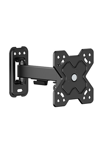 POWERTECH επιτοίχια βάση τηλεόρασης PT-1277, 13-32", έως 20kg, full motion