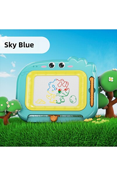 Choice3 SKY BLUE Children's early education puzzle colored drawing board eras...