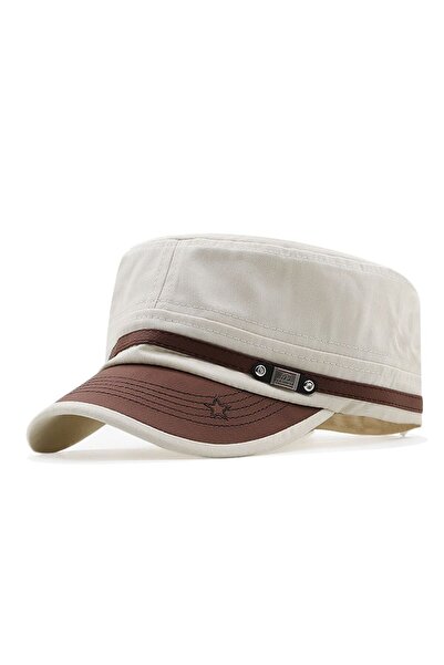 Choice1 Beige Hat Men Unisex Hat Baseball Cap Cotton Cadet Hat Breathable Com...