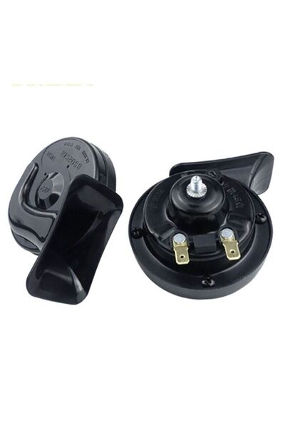 AKSOY Korna Seti Dadat Salyangoz Siyah 12V 400HZ-500HZ 110DB [UNIVERSAL ]