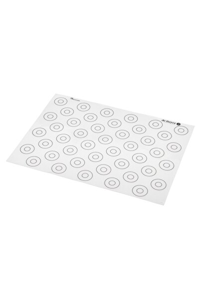 De Buyer Foaie de copt pentru macarons, silicon, 40 x 30 cm -