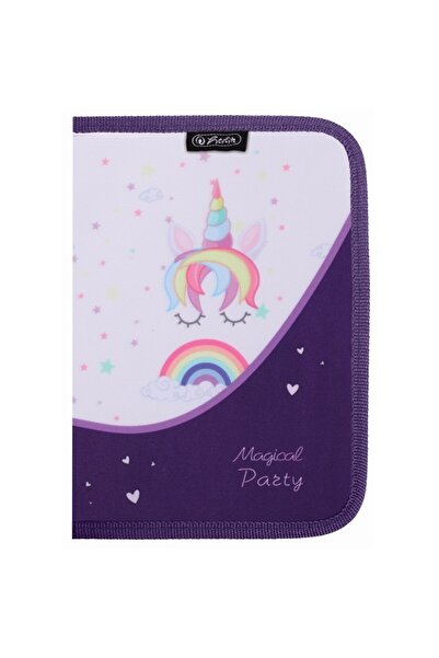 Herlitz Penar echipat Herlitz, 1 clapa, 26 piese, motiv Unicorns