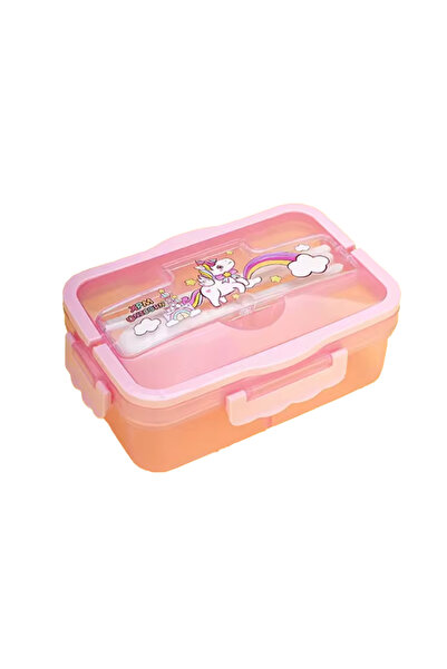STAR BABiES - Lunch Box With 4 Compartment - Pink