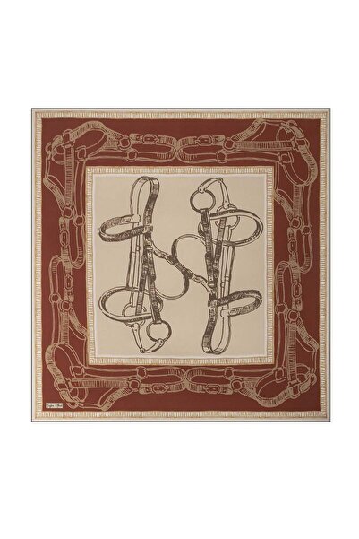 Çağrı İpek Urban Desen Tivil Silk Scarf Dg17271-9