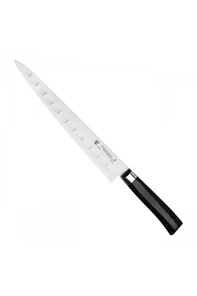 Tamahagane Cutit zimtat 27 cm Negru