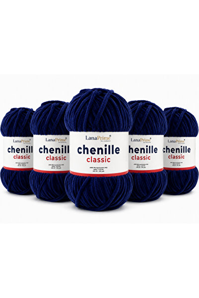 Lanaprime Chenille Velvet Yarn (Chenille Classic) Amigurumi Yarn - 5 Yards - ...