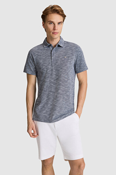 U.S. Polo Assn. Erkek Lacivert Regular Fit Polo Yaka Tişört 50326969-VR033