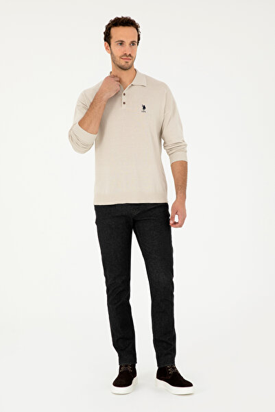 U.S. Polo Assn. Erkek Siyah Jean Pantolon 50254742-DN0027