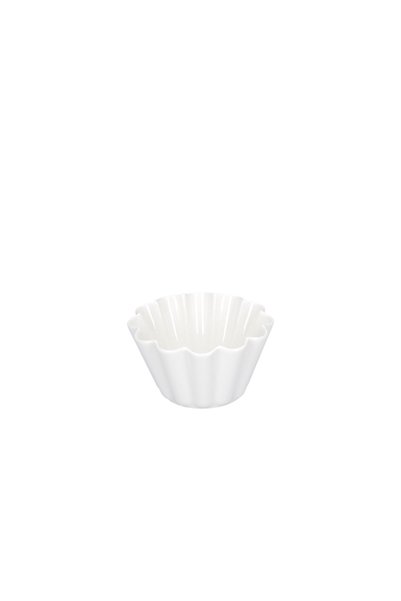 La Porcellana Bianca Set, 6 forme de budinca, portelan alb, La Porcellana Bia...