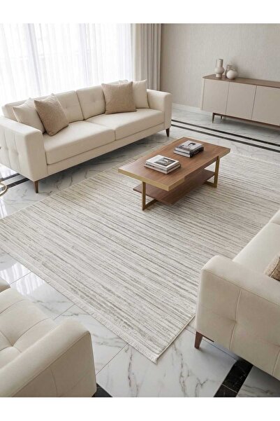 NOVA HALI Bambu Tarz %100 Akrilik 6 M2 Metrekare Salon Halısı Oturma odası Ha...