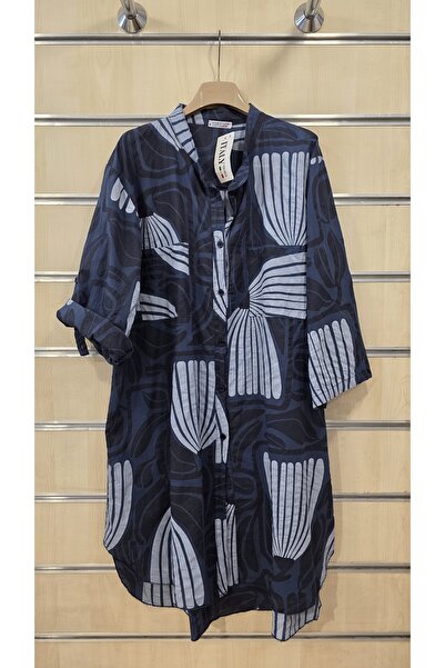 Park Moda Italian Slim Fit Shirt Dress 100% Cotton