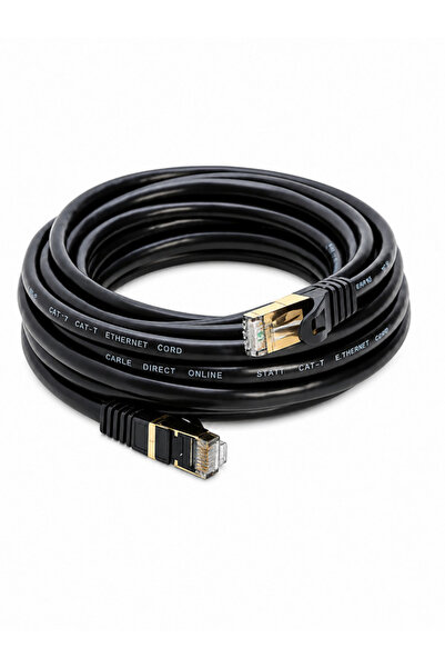 Vwin 20 Metre Cat7 İnternet Ağ Kablosu 10 Gbps Yüksek Hız 600 Mhz Bant Genişliği Utp Ftp Ethernet Cable