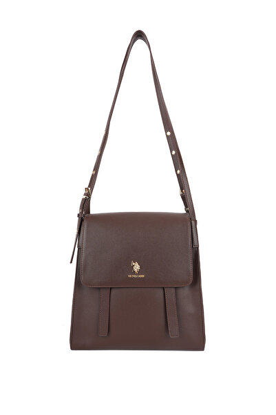 U.S. Polo Assn. Brown Women's Messenger Bag Us26584