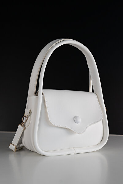 Morlex Women's White Shoulder and Shoulder Bag
