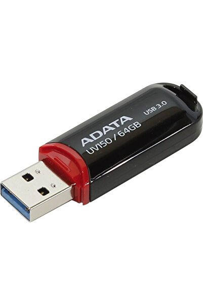 Adata Memorie USB UV150, 64GB Rosu, Negru