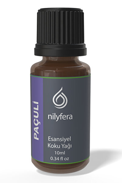 nilyfera Premium Paçuli Esansiyel Koku Yağı 10 ml - Buhurdanlık, Difüzör, Çamaşır ve Temizlik Esansı