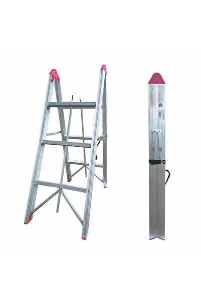 MESTERINO Scara pliabila ultracompacta din aluminiu TOOLS JL-308(2x3), 113x92...