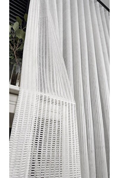Belvedere Draped Camara Mesh Tulle Normal Pleat (1 X 2.5) Off-White