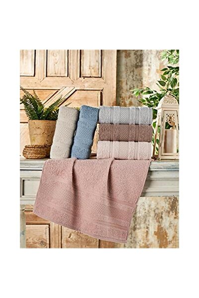 Şıkel Cotton 6'Lı Paket El-Yüz Havlu 50*90Cm Petek