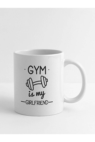 POPULUS Gym Is My Girlfriend Designed Ceramic Mug