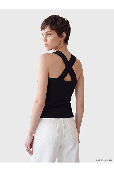 LC Waikiki Özmarka New Season Women's Cross-Strapped Tank Top