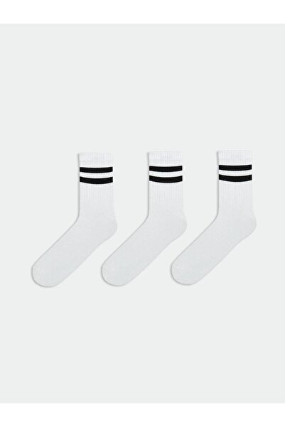 LC Waikiki Striped Men's Sock Socks 3-Pack (S6)