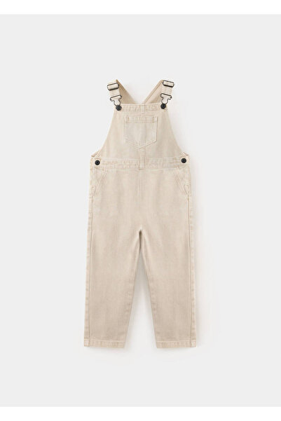 MANGO Baby Cepli denim tulum