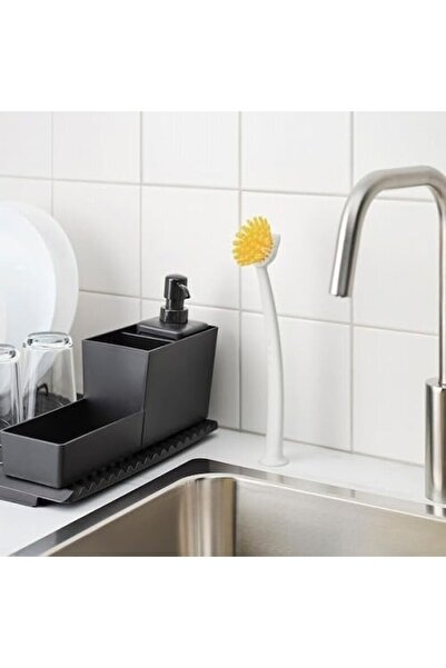 Yıldızan Nht Shop Rinnig Dishwashing Brush, Bright Yellow/Off-White 818517