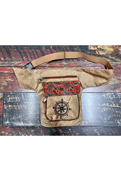 street&bagdnz Compass Embroidered Multi-Pocket Ethnic Authentic Bohemian Dail...