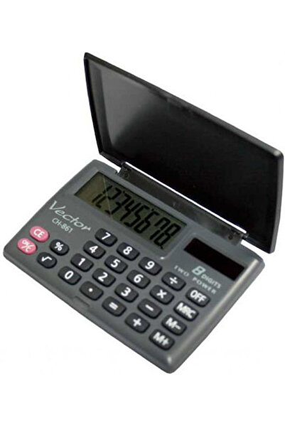 Vector Calculator de buzunar, negru, 1 bucată, Cod: K-VCH861