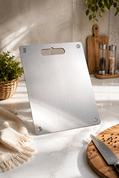 Enza Slabboard 304 Steel Cutting Board