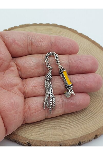 Yasamtohumu Silver Plated Alpaca Prayer Bead Tassel (62430)
