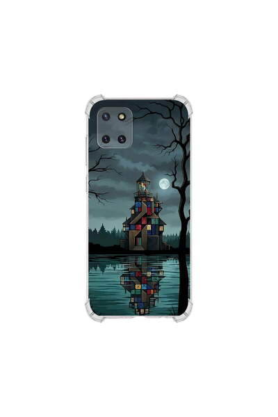 PrintiFy Samsung Galaxy Note10lite ile Uyumlu Simya Serisi Gölge Ve Cam Tasar...
