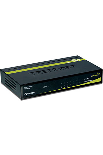 TRENDnet Μη διαχειριζόμενος διακόπτης L2 με 8 θύρες Gigabit Ethernet (1Gbps)