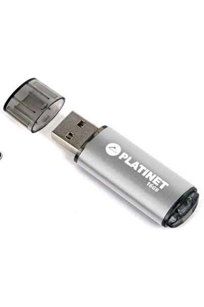 Platinet X-depo Stick USB 16GB USB 2.0 Argintiu