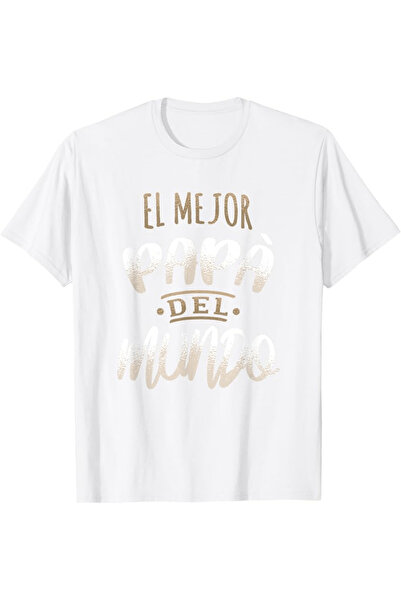 12 Teknoloji Men's "Best Dad" T-Shirt - El Mejor Papa del Mundo Father's Day ...