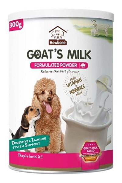 Howbone Goat’s Milk Formulated Powder, Nutrient-Rich Puppy & Adult Supplement...